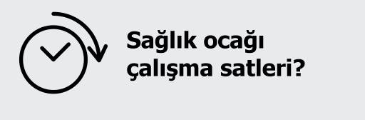 Salk oca(aile hekimi) alma saatleri?