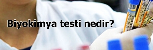 Biyokimya testi nedir niçin yapılır